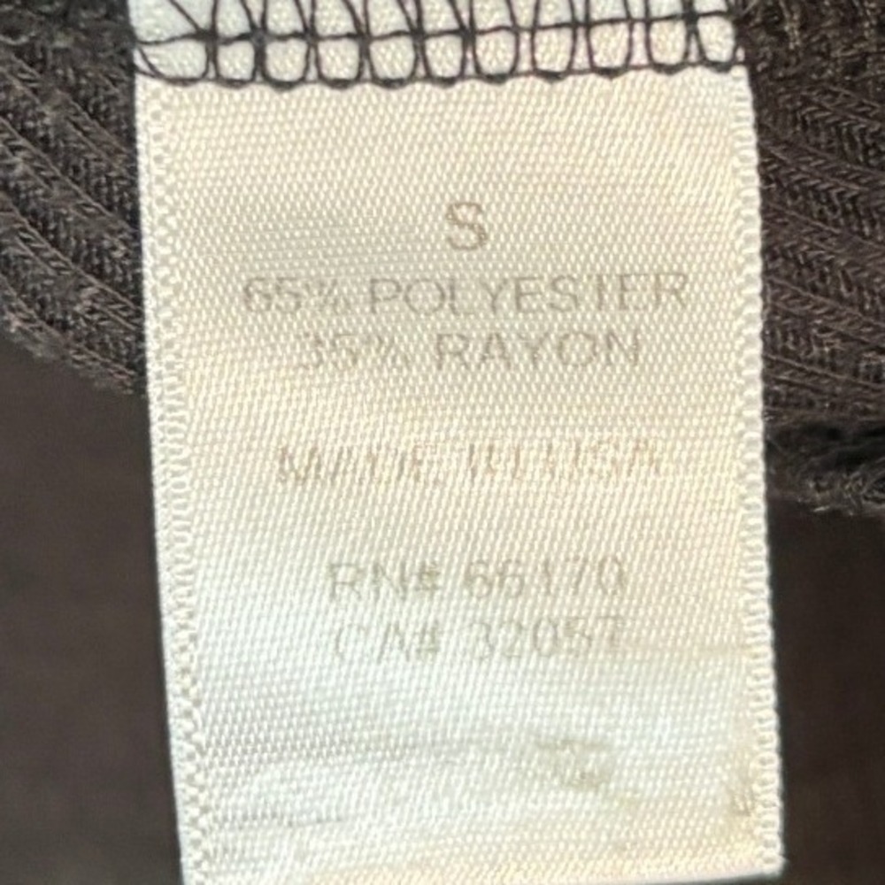 Free People Black‎ Ribbed Racerback Tank Top Size Small Boho Basic - Picture 2 of 3